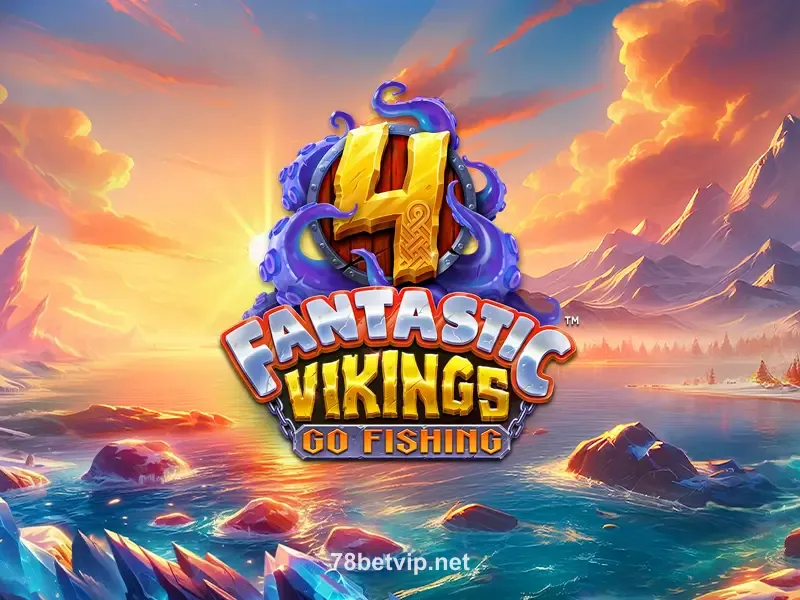 Imagem do jogo 4 Fantastic Vikings Go Fishing no 78 bet